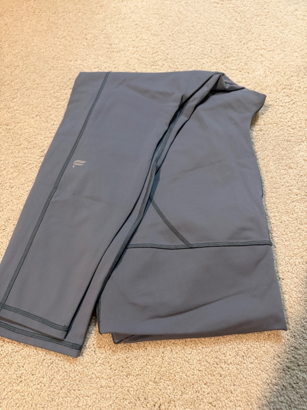 Fabletics Slate Gray High-Rise Leggings